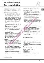 Предварительный просмотр 71 страницы SCHOLTES LPE 14-H08 A++ Operating Instructions Manual