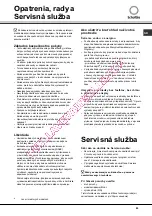 Предварительный просмотр 83 страницы SCHOLTES LPE 14-H08 A++ Operating Instructions Manual