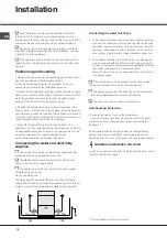 Preview for 14 page of SCHOLTES LTE 12-208 Operating Instructions Manual