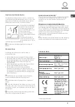 Preview for 27 page of SCHOLTES LTE 12-208 Operating Instructions Manual