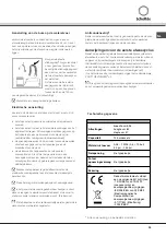 Preview for 39 page of SCHOLTES LTE 12-208 Operating Instructions Manual