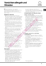 Предварительный просмотр 35 страницы SCHOLTES LTE 14-3206 Operating Instructions Manual