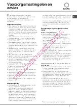 Предварительный просмотр 47 страницы SCHOLTES LTE 14-3210 Operating Instructions Manual