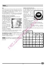 Предварительный просмотр 27 страницы SCHOLTES LVA 12-56 Instructions For Installation And Use Manual