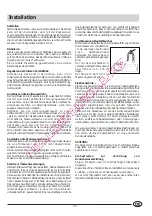 Предварительный просмотр 35 страницы SCHOLTES LVA 12-56 Instructions For Installation And Use Manual