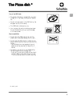 Предварительный просмотр 17 страницы SCHOLTES MICROWAVE OVEN Instruction Manual