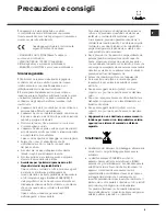 Предварительный просмотр 9 страницы SCHOLTES MULTIPLO.1 F Operating Instructions Manual