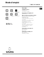 Предварительный просмотр 21 страницы SCHOLTES MULTIPLO.1 F Operating Instructions Manual