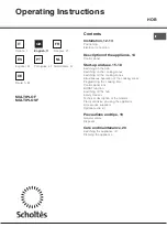 Preview for 11 page of SCHOLTES Multiplo F Operating Instructions Manual