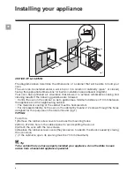 Предварительный просмотр 5 страницы SCHOLTES OVEN Instructions For Use Manual