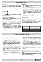 Предварительный просмотр 11 страницы SCHOLTES PP 63 G Instructions For Use And Installation