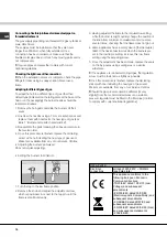 Предварительный просмотр 16 страницы SCHOLTES PP 73 G Operating Instructions Manual