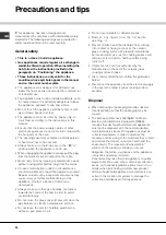 Предварительный просмотр 20 страницы SCHOLTES PP 73 G Operating Instructions Manual