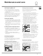 Preview for 21 page of SCHOLTES RCB 31 AAE I Operating Instructions Manual