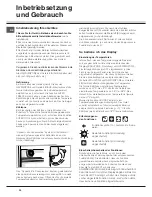 Preview for 30 page of SCHOLTES RCB 31 AAE I Operating Instructions Manual