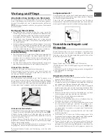 Preview for 25 page of SCHOLTES RCB 3xx AA xx Operating Instructions Manual