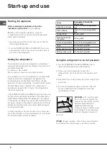 Preview for 12 page of SCHOLTES RS 1931 Operating Instructions Manual