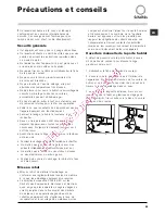 Preview for 25 page of SCHOLTES SDLE 129 Instructions For Use Manual