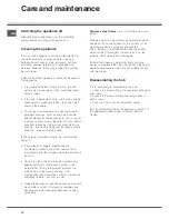 Preview for 10 page of SCHOLTES SH06DDTAB Operating Instructions Manual