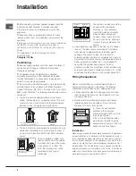 Предварительный просмотр 2 страницы SCHOLTES SH09PGWAX Operating Instructions Manual