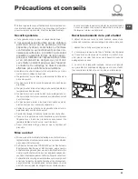 Preview for 21 page of SCHOLTES SMLE 129 Instructions For Use Manual