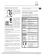 Preview for 45 page of SCHOLTES SMLE 129 Instructions For Use Manual