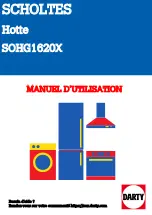 SCHOLTES SOHG1620X Manual preview