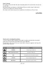 Предварительный просмотр 27 страницы SCHOLTES SORF1197F Installation And Safety Instructions