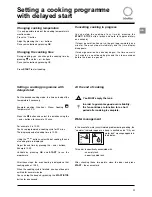 Предварительный просмотр 11 страницы SCHOLTES SST 1 Instructions For Use Manual