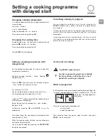 Предварительный просмотр 8 страницы SCHOLTES SST1S Instructions For Use Manual