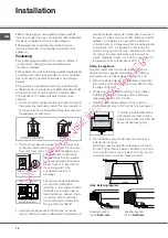 Предварительный просмотр 14 страницы SCHOLTES TG 631 E Operating Instructions Manual