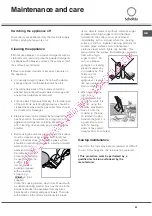 Предварительный просмотр 23 страницы SCHOLTES TG 631 E Operating Instructions Manual