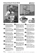 Preview for 1 page of Scholz M-System CLEANA Assembly Instructions