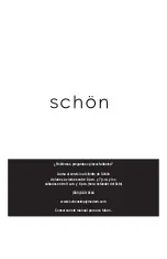 Preview for 14 page of Schon 20063-0101 Use And Care Manual