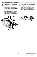 Предварительный просмотр 17 страницы Schon 65710N-B8401 Installation And Care Manual