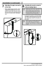 Предварительный просмотр 7 страницы Schon 67558-0101 Use And Care Manual