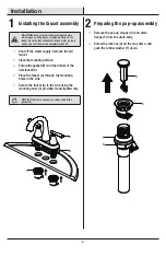 Предварительный просмотр 4 страницы Schon 67579W-6101 Installation And Care Manual