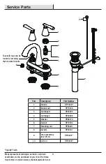 Предварительный просмотр 9 страницы Schon 67579W-6101 Installation And Care Manual