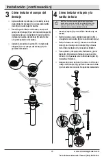 Предварительный просмотр 15 страницы Schon 67579W-6101 Installation And Care Manual