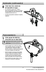 Предварительный просмотр 17 страницы Schon 67579W-6101 Installation And Care Manual