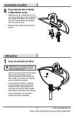 Предварительный просмотр 27 страницы Schon 67579W-6101 Installation And Care Manual