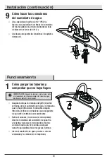 Предварительный просмотр 19 страницы Schon 67604W-6001 Installation And Care Manual