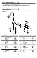 Preview for 8 page of Schon 67636-0173 Use And Care Manual