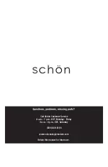 Preview for 10 page of Schon 67706-0001 Installation And Care Manual