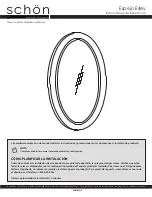 Предварительный просмотр 4 страницы Schon Esley EYGWM2428 Installation Instructions Manual