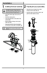 Preview for 4 page of Schon HD67750W-6001 Installation And Care Manual