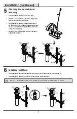 Preview for 6 page of Schon HD67750W-6001 Installation And Care Manual