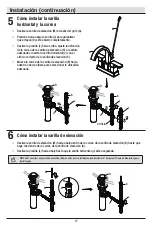 Preview for 17 page of Schon HD67750W-6001 Installation And Care Manual