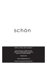 Preview for 33 page of Schon HD67750W-6001 Installation And Care Manual