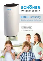 Schoner Wassertechnik EDGE infinity MRC1882A-600G Manual предпросмотр